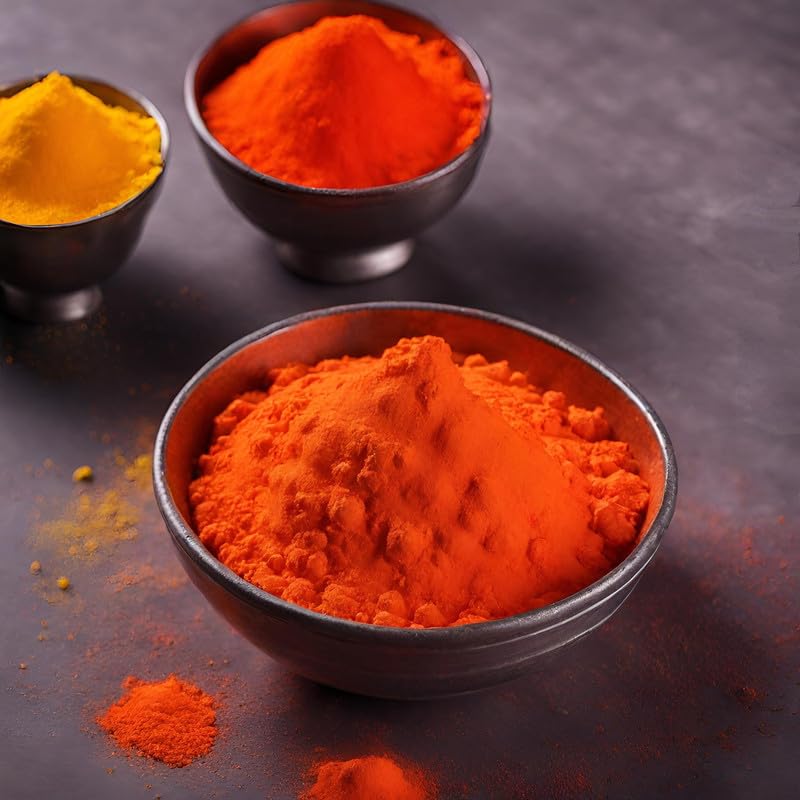 Image of Herbal and Organic Holi Colors | Eco Friendly | Orange Color 100gm | Natural and Skin-Friendly Gulal | Handmade and Non-Toxic | Holi Ke Rang | Holi Celebration | Stain Free