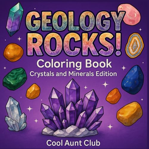 Geology rocks! coloring book