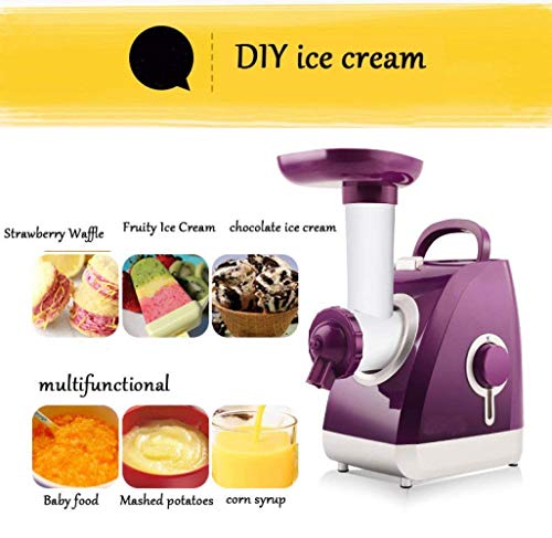 Hefacy Eiscreme-Maschine, automatische Kühlfunktion, tragbare Frucht-Eismaschine – Bild 6
