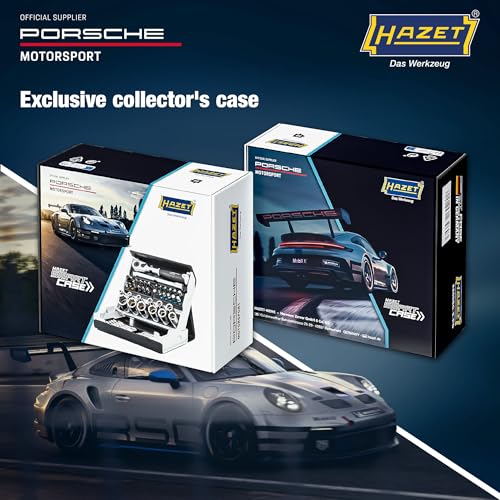 Image of HAZET(ハゼット) Smart Case Socket Wrench Set 50-Piece Set Ratchet Handle Socket & Bit 1 /4 Inch Automotive Maintenance DIY Work Tools with Storage Case for Mechanics 【Japan Official Import】 2200SC-2-PD