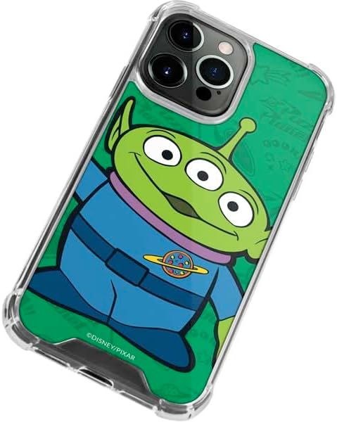 Miniatura 3 de Skinit Funda transparente compatible con iPhone 14 Pro, diseño de alienígena de Toy Story de Disney con licencia oficial