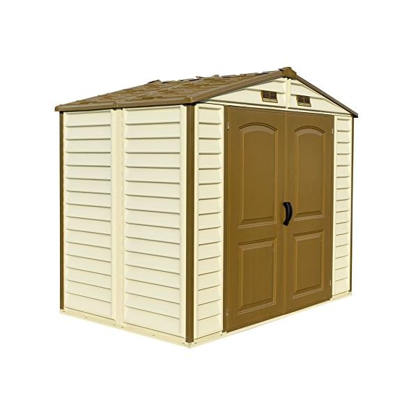 Duramax StorePro Garden Shed with Plastic Floor & Fixed Window - Image 12