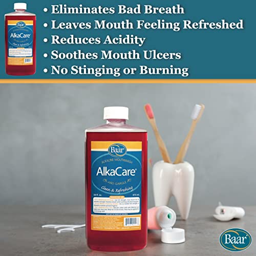 Alkacare Mouthwash & Gargle, 16 Oz. #TOP2