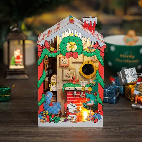 Hands Craft Peanuts Christmas Book Nook Kit thumbnail 4