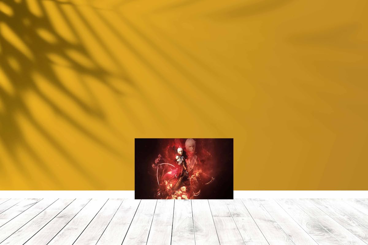 HK PRINTS Devil May Cry Game Wall Poster for Room (12x18 Inch, 300 GSM Paper, Gloss Laminated) F-556 2
