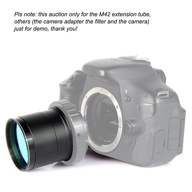 Adaptador M42x0.75 telescopio 2 pulgadas que elimina reflejos e imprecisiones 3
