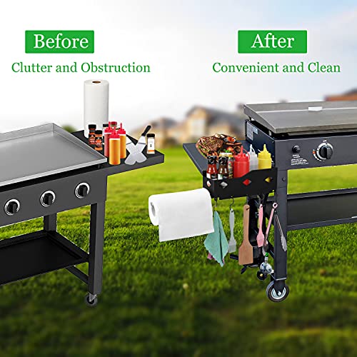 Griddle Caddy for 28" 36" Blackstone Griddles, No Drilling Blackstone