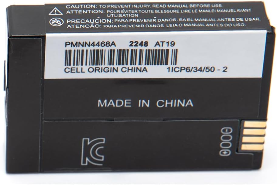 Fumei Batería de iones de litio de 2300 mAh PMNN4468A compatible con radio bidireccional Motorola SL300 SL1M SL2M SL1K