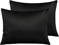 Vista 20 de NTBAY - Fundas de almohada de satén con cremallera, súper suaves y lujosas fundas de almohada