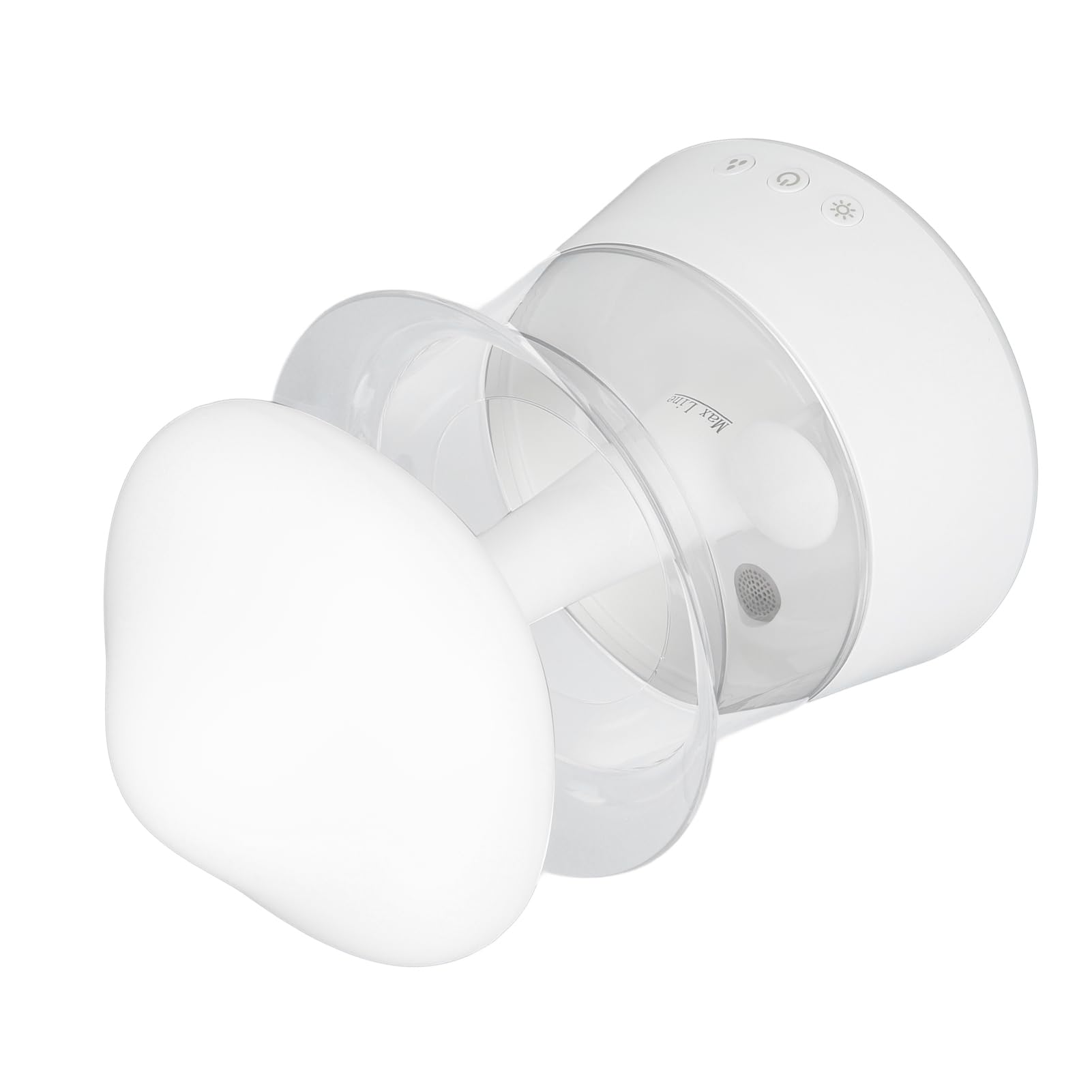 Diffuseur de Lumière Nocturne Raining 300 ML, Humidificateur Champignon à 7 Couleurs pour Un Sommeil Relaxant, Atomisation Fine, Aromathérapie, Panneau de Commande avec