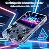 Lihaian R36S Retro Handheld Spielkonsole，128 G über 40.000 Spiele，Retro Konsole 3,5-Zoll-IPS-Bildschirm，Linux-System，Tragbare Mini-Arcade， unterstützt mehrere Emulatoren (R36s-Grau)