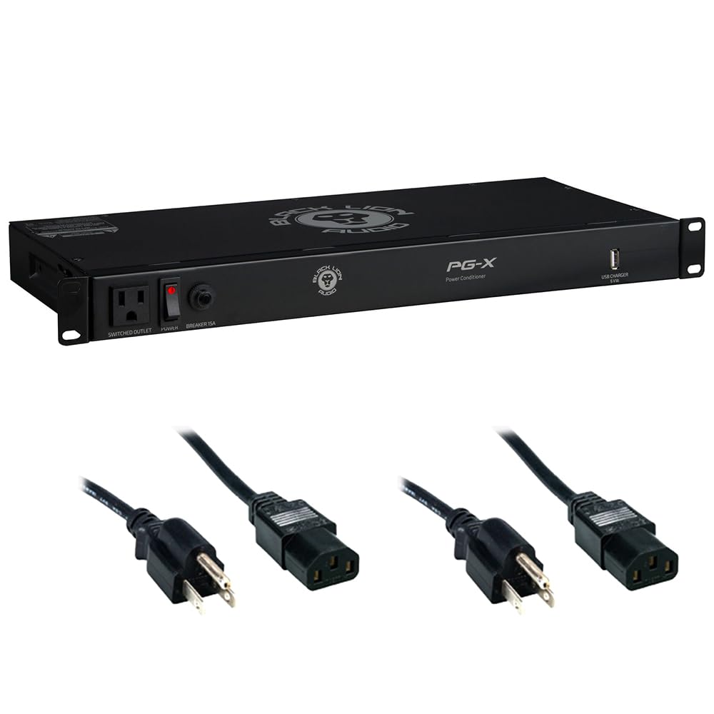 Amazon.com: Black Lion Audio PG-X 9-Outlet Power Conditioner (1 RU