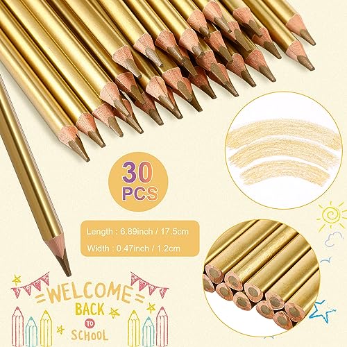 Faccito Set di 30 Matite Colorate per Bambini