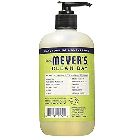 Mrs. MEYER\'S CLEAN DAY Liquid Hand Soap Variety Pack 12.5 OZ Each, 3 Count (Lemon Verbena + Basil + Peony)