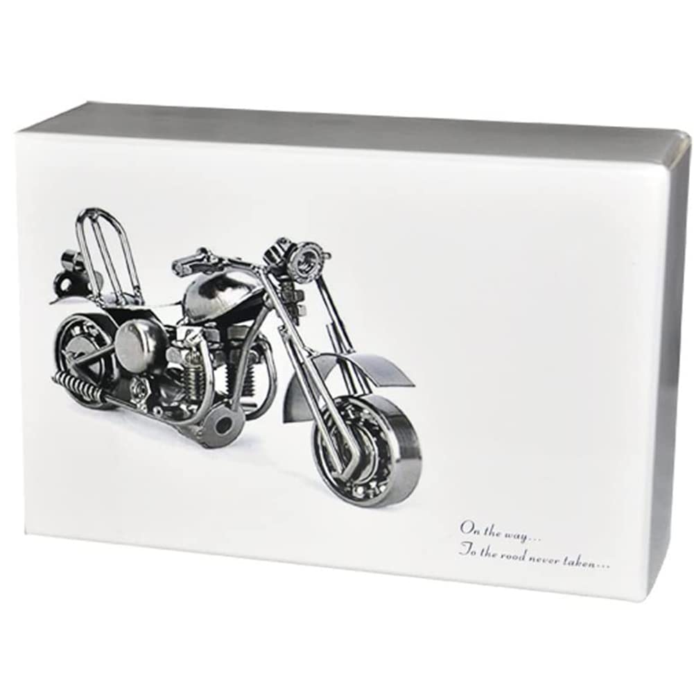 Motorradmodell kreative Handwerk Geschenk , RetromotorradModell, Metallmaterial, Erledigte Elektrolytische Auflage (Art 1)