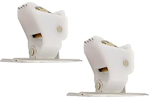 Large White Roman Shade Cord Lock