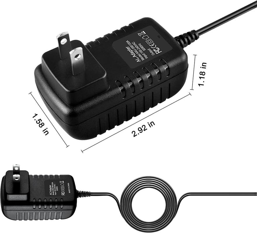 SLLEA AC/DC Adapter For Life Fitness C1 Exercise Bike - Replacement Power Supply Cord & Charger (Model C1-XX00-0104) - View #13
