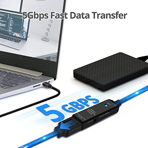 SIIG USB 3.0 Active Repeater Cable 15-Meters, USB Extension Cable for USB Flash Drive Hard Drive, VR, Printer, Camera (JU-CB0711-S1) - Image 3