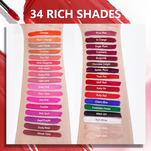 Image of MAKI YIKA Pink Lipstick Matte for Women Color Stay Long Lasting Lipsticks