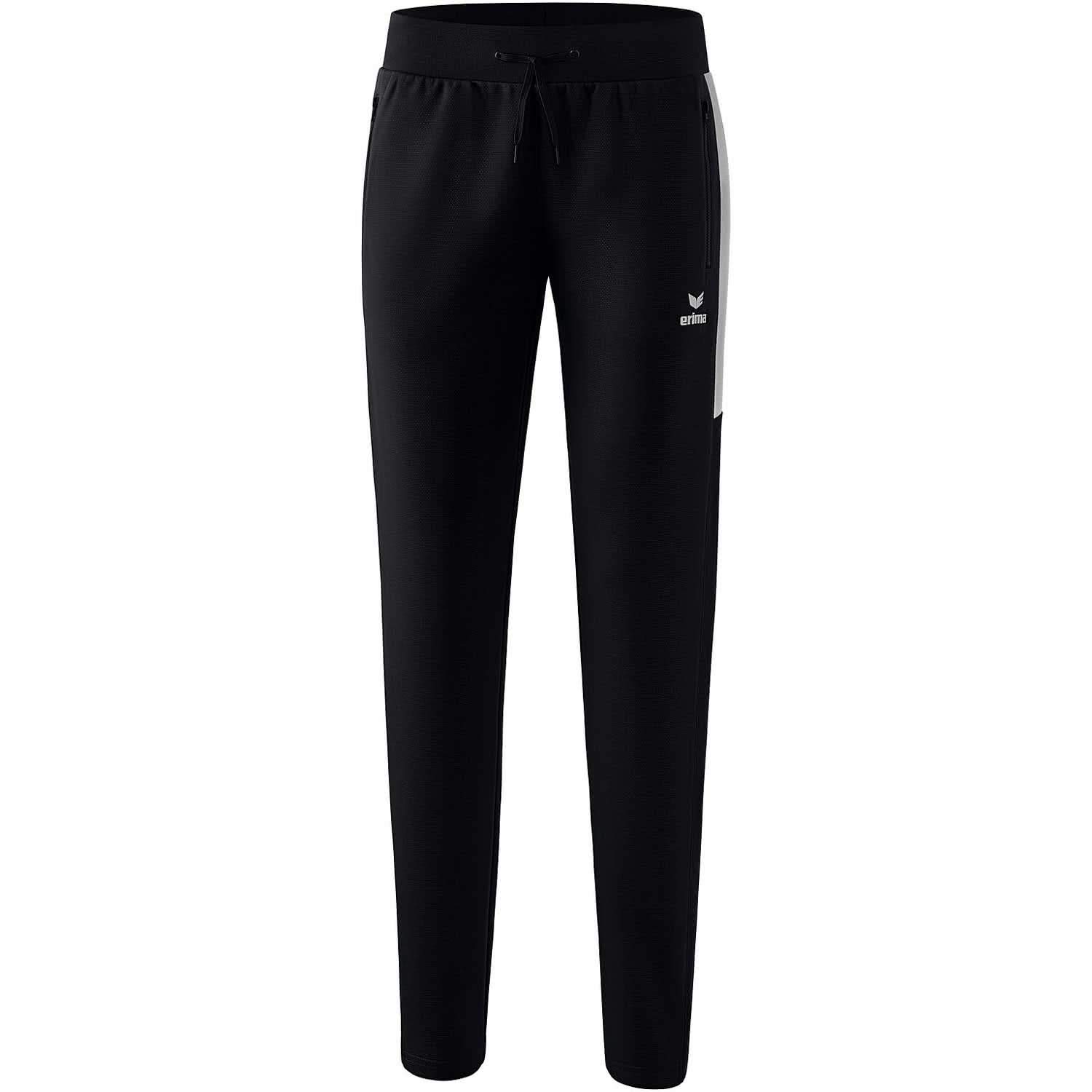 Erima Squad Worker Pants - Black/Silver Grey, 34