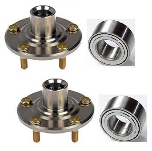 8USAUTO Pair Front Left and Right Wheel Hub and Bearing fit 2002 2003 2004 2005 2006 Acura RSX (Type S)