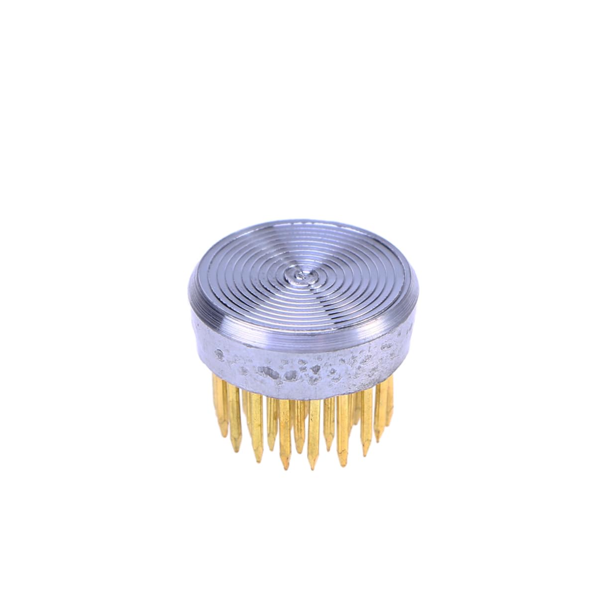 Artibetter Kenzan per in Ottone Aghi Appuntiti per Composizioni Floreali Ikebana Base Pesante per Supportare e per Piccoli Contenitori Profondi