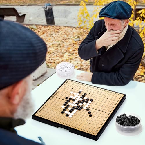 Juego de mesa Yarlung Go, tablero plegable 19x19 magnético miniatura 7