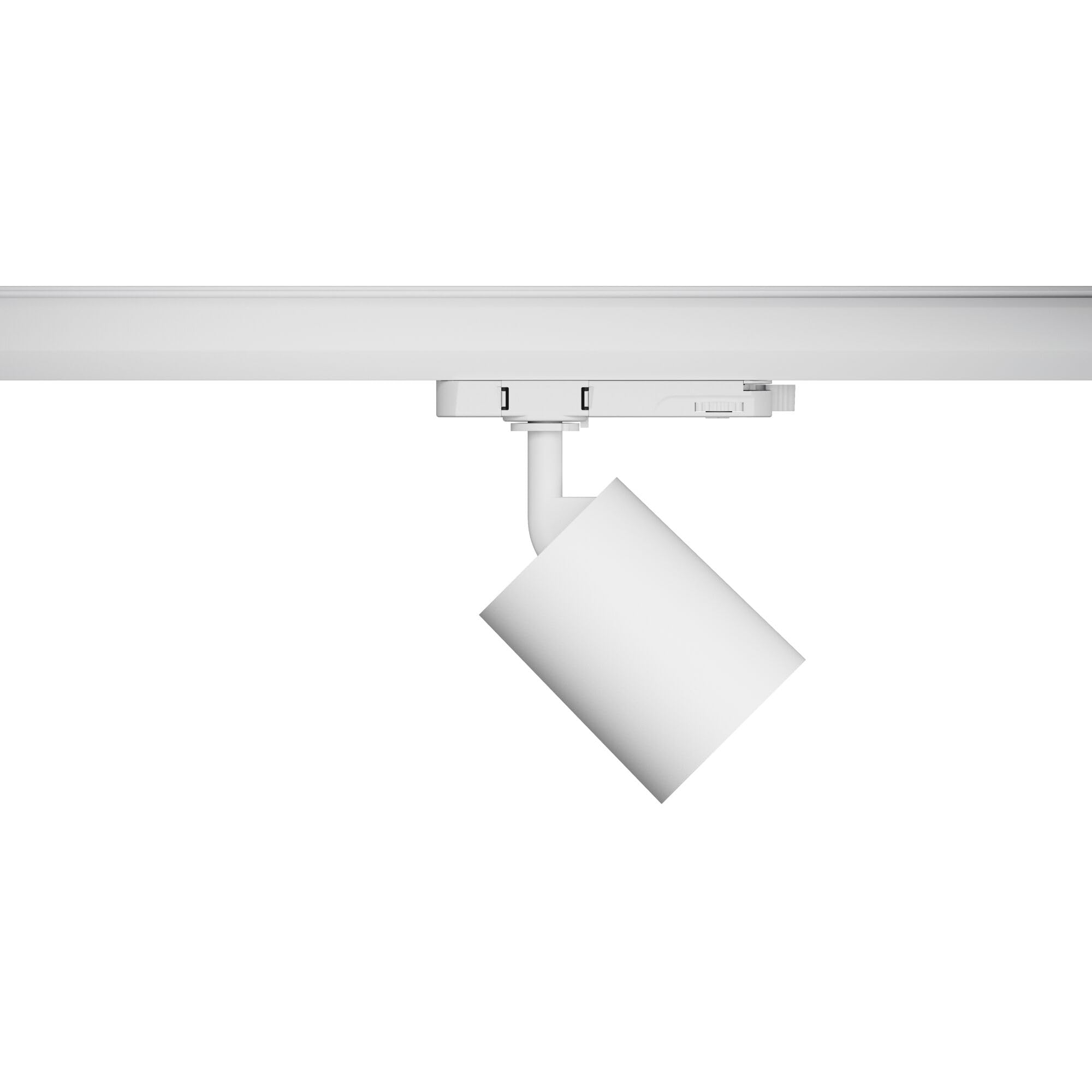 Paulmann 96573 ProRail3 Spot a binario LED Kratos 50° 3000lm 25W 3000 K 230 V argentato Sistema di illuminazione a binario