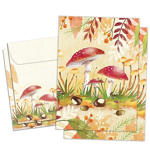 Tree-Free Greetings �O���[�e�B���O�J�[�h 2�p�b�N ���ɗD���� �č��� 100%�Đ��� 5�C���`x7�C���` �L�m�R�̐X (GT65269)