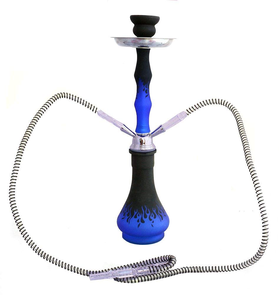 GStar NeverXhale Series Premium 20 2 Hose Hookah Complete Set Dark Blue