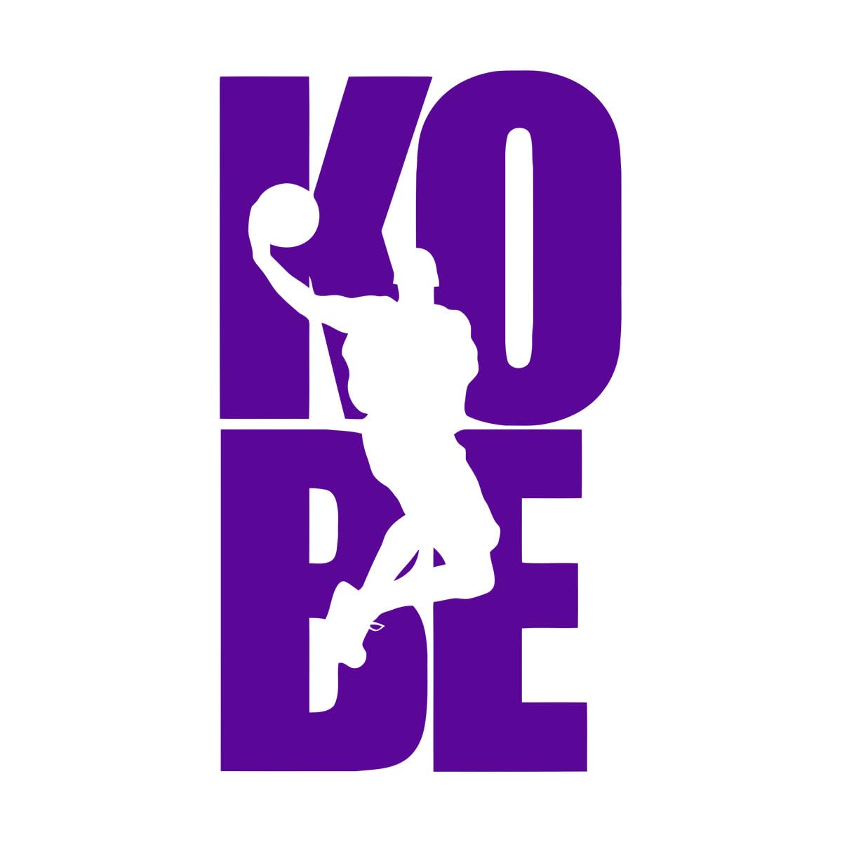 Wall Decals Sign Basketball Star Vinyl Wall Sticker Black Mamba Mentality Basketball Player Gifts for Home Decor Large - 52x91cm — image 1