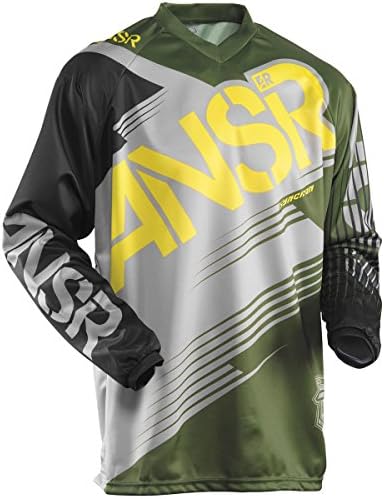 Answer Racing Syncron Youth Boys Dirt Bike Motorcycle Jersey - Forest Green / Medium