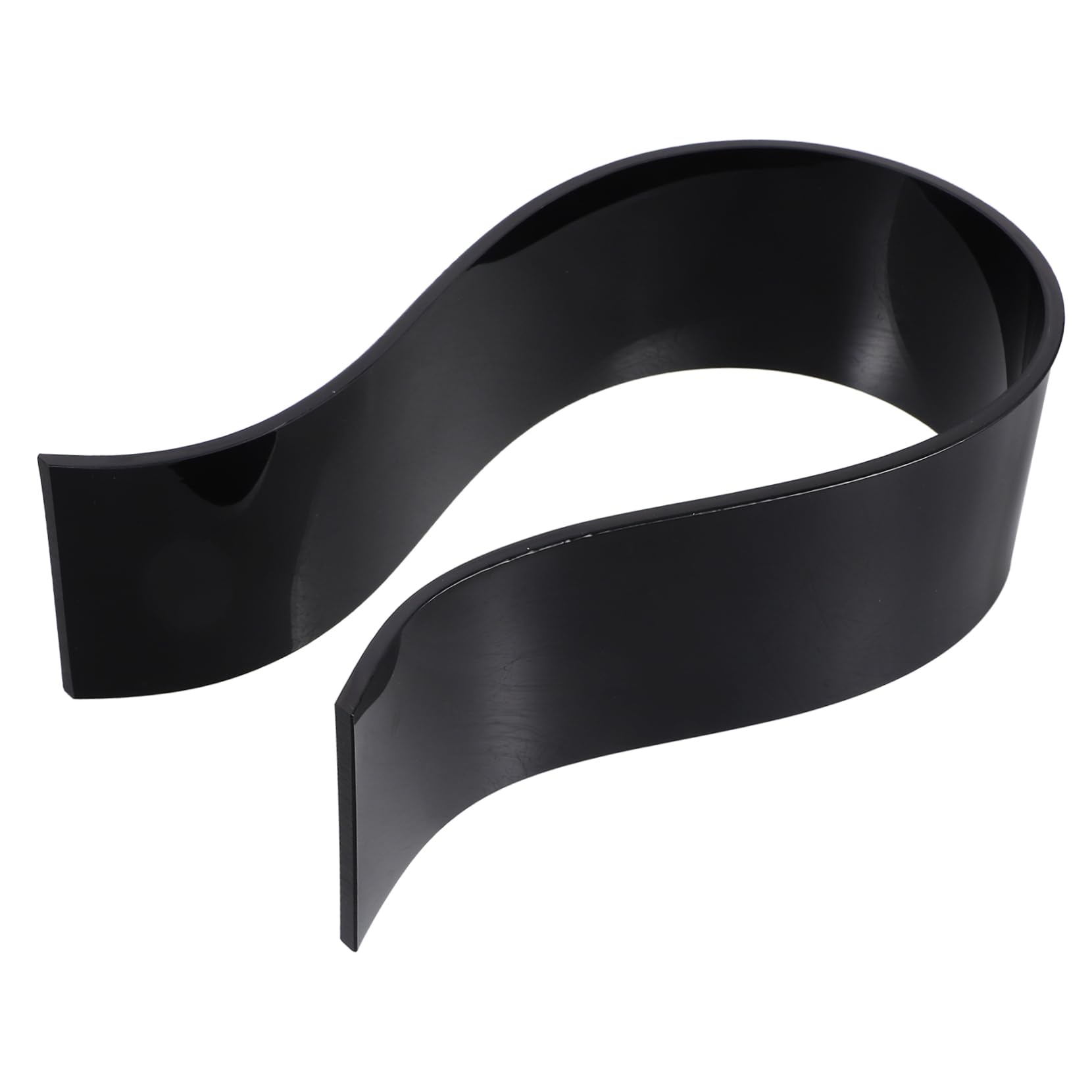 Uonlytech 5 Pezzi supporto per cuffie Stand auricolare scrivania porta cuffie Stand per universali porta cuffia Le si trovano stand per da scrivania Acrilico Nero
