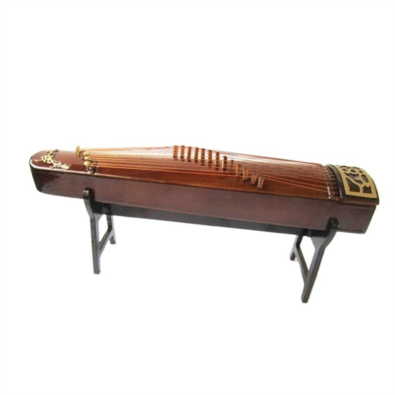 16cm Miniaturowy Instrument Muzyczny Guzheng Model Ozdoby Stołu Domowego Prezenty