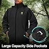 TIDEWE Rain Suit, Waterproof Breathable Lightweight 2 Pieces Rainwear #3