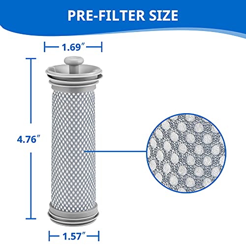 Image of Pre Filter Compatible for Tineco A10 /A11 Hero, A10 /A11 Master, for PURE ONE S11 Series Cordless Vacuum Filter- 3 Pre Filters