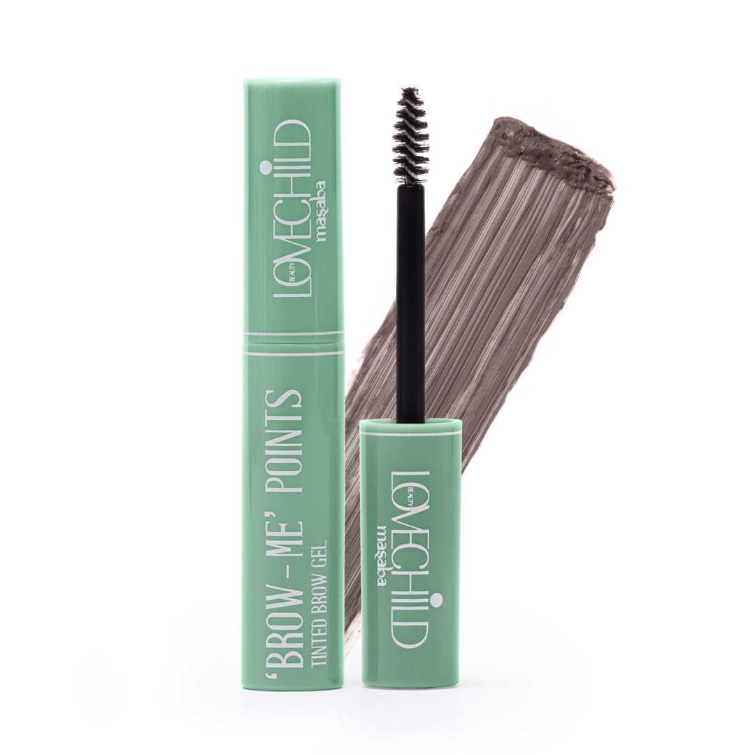 Lovechild Masaba Brow-Me Points Tinted Brow Gel - Frosted Grey, 5ml