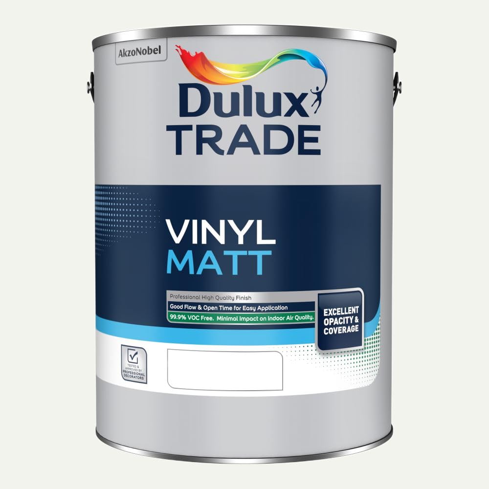 DULUX TRADE VINYL MATT RAL 9016 5L
