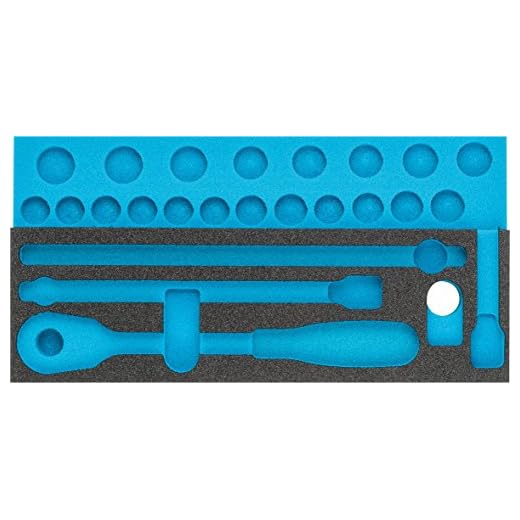 HAZET Weichschaum-Einlage leer (für HAZET Steckschlüssel-Sätze 900 und 900Z) 163-342L