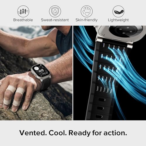 Image of KADES Rugged Sport Band for Apple Watch with Durable Metal Connector