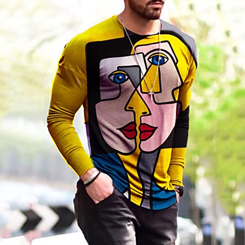 Sweatshirt For Men Fashion Casual New Letter Embroidered Pullover Clothes Loose Long Sleeve T Shirt Blouse Tops Purple V Neck Tshirt Men Longsleeve Shirts Cool Shirts Men's Track Jackets #TOP1