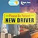 SINGARO New Driver Magnet for Car, 3Pcs Magnetic Reflective Novice Driver Stickers, Car Exterior Accessories, New Driver Vehicle Safety Signs（Black&Red）