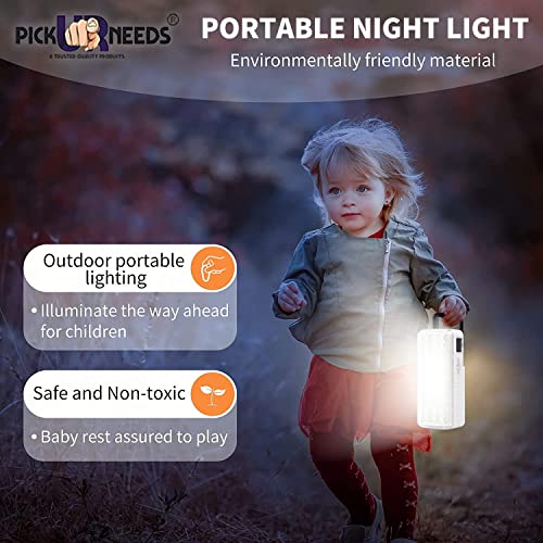 Image of Pick Ur Needs Emergency High-Bright 24 LED with Rechargeable Lantern Floor Lamp Light Pack of 2