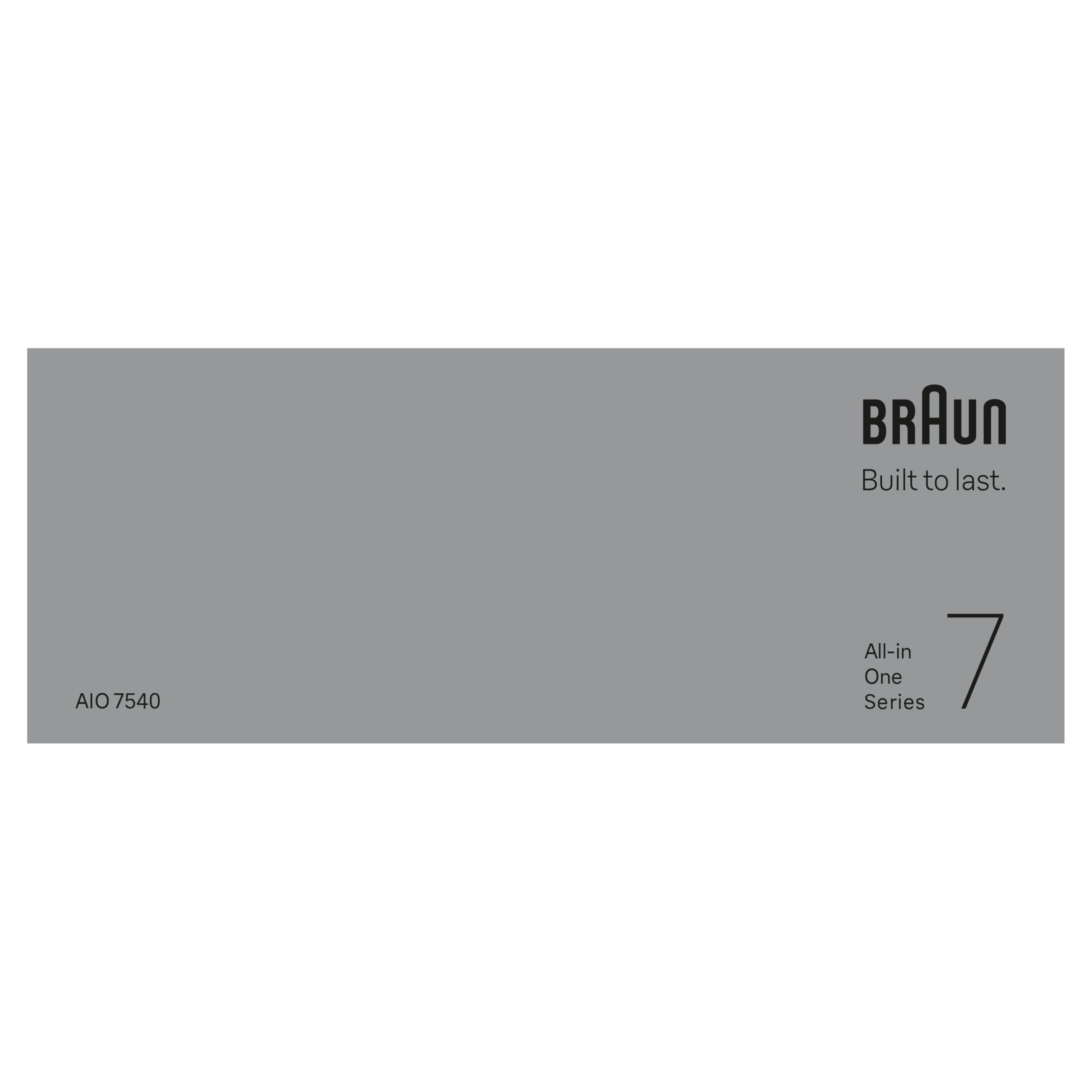 Braun Series 7 All-in-One 11 w 1 zestaw groomingowy ProBlade AutoSense golarka męska elektryczna trymer do brody i włosów akumulator 120 min