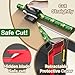 Wraprocut (2-Pack) Wheel Wrapping Paper Cutter & Tape Dispenser with 4 Tapes，2 Replace Blades Kit for Christmas Gift Wrap Cutter Tool Paper Roll Holder Tube Sliding Slicing for Birthday Holiday.