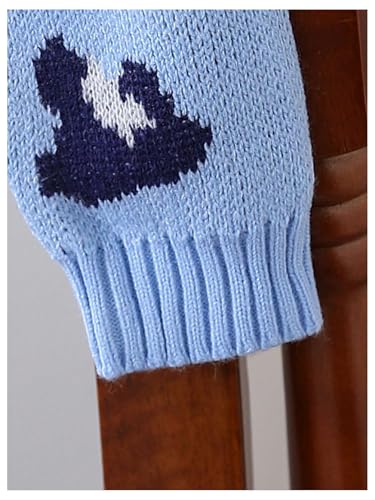 Girl's Cheetah Cardigan Sweater Bow Crop Cardigans Leopard Print Sweaters Long Sleeve Crew Neck Button Front Knit Top3