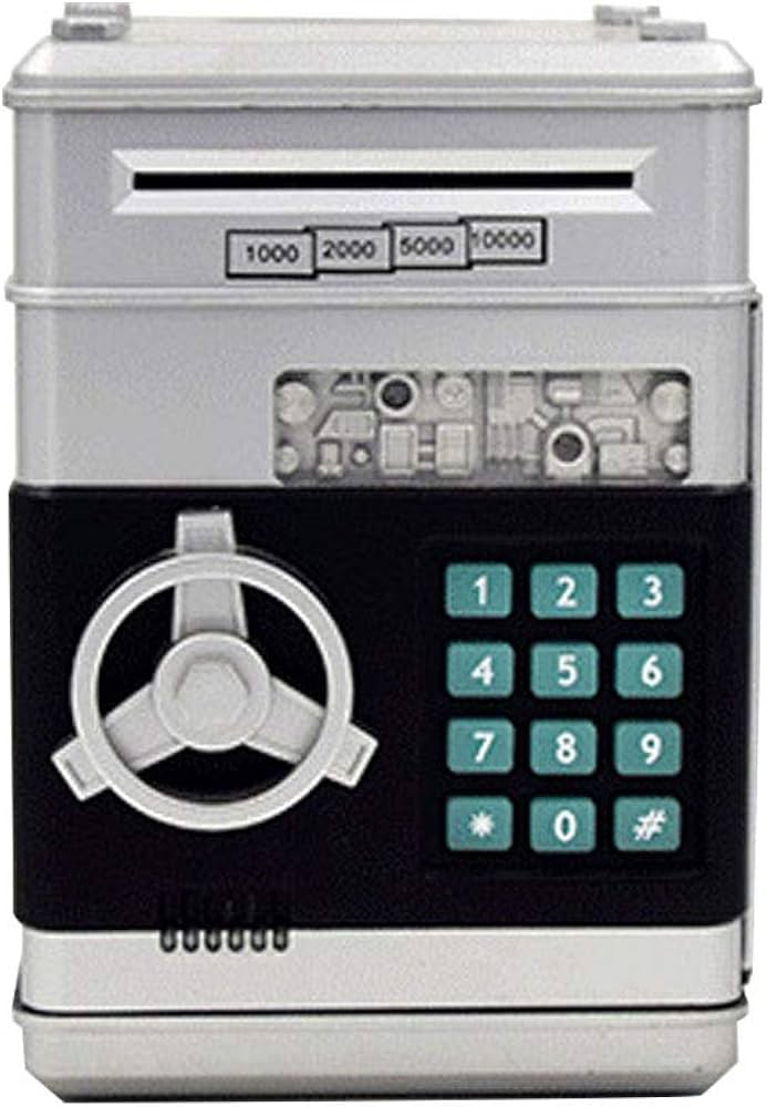 Amazon.co.jp: 【B-TOPAZ】 貯金箱 ナンバーロック お札 紙幣 小銭