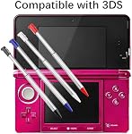 Metal 3DS Stylus Pen, Compatible with Nintendo 3DS, 4in1 Combo Touch Styli Pen Set Multi Color for 3DS