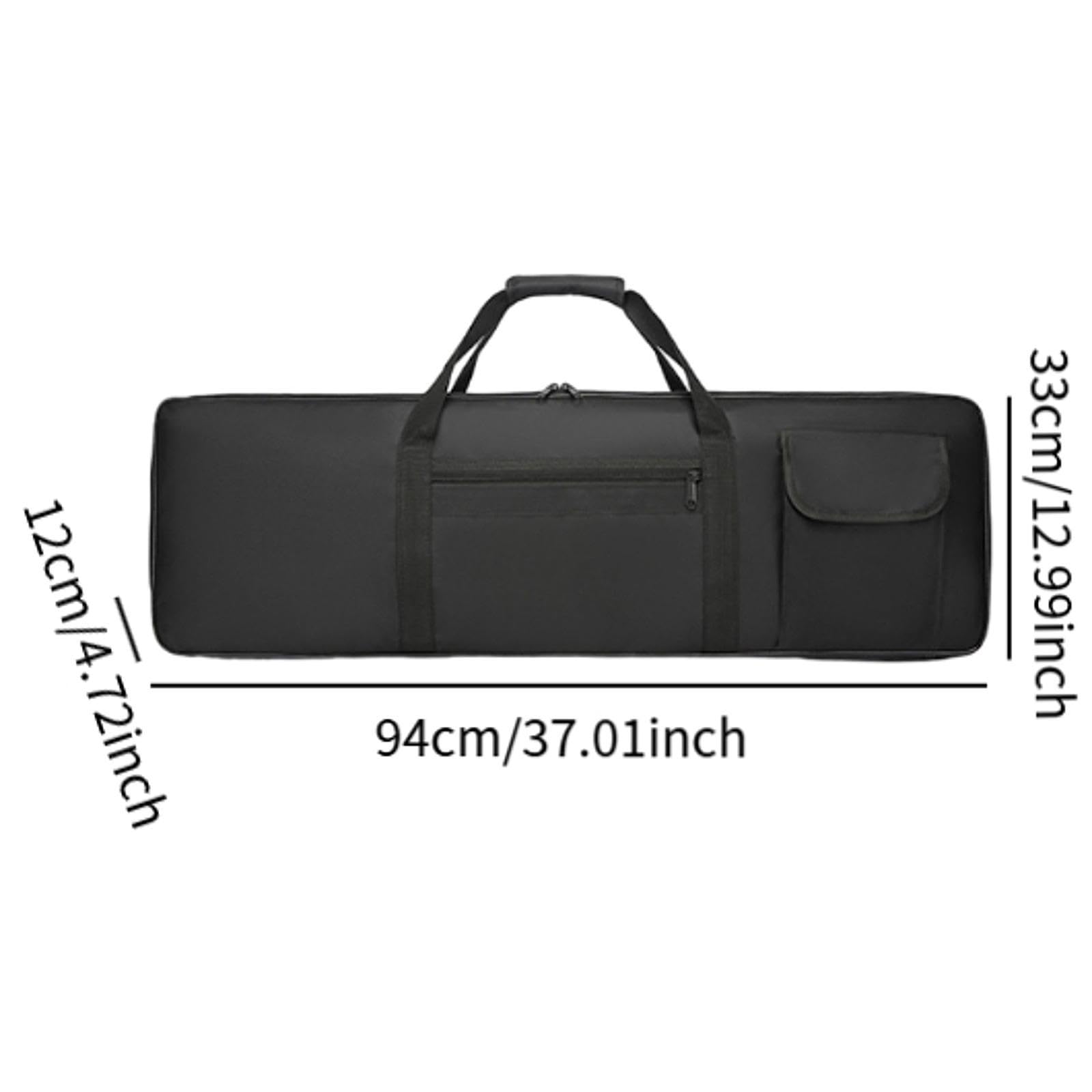 Custodia per pianoforte elettrico Borsa per tastiera a 88 tasti Custodia per il trasporto Borsa per tour di esibizioni, S
