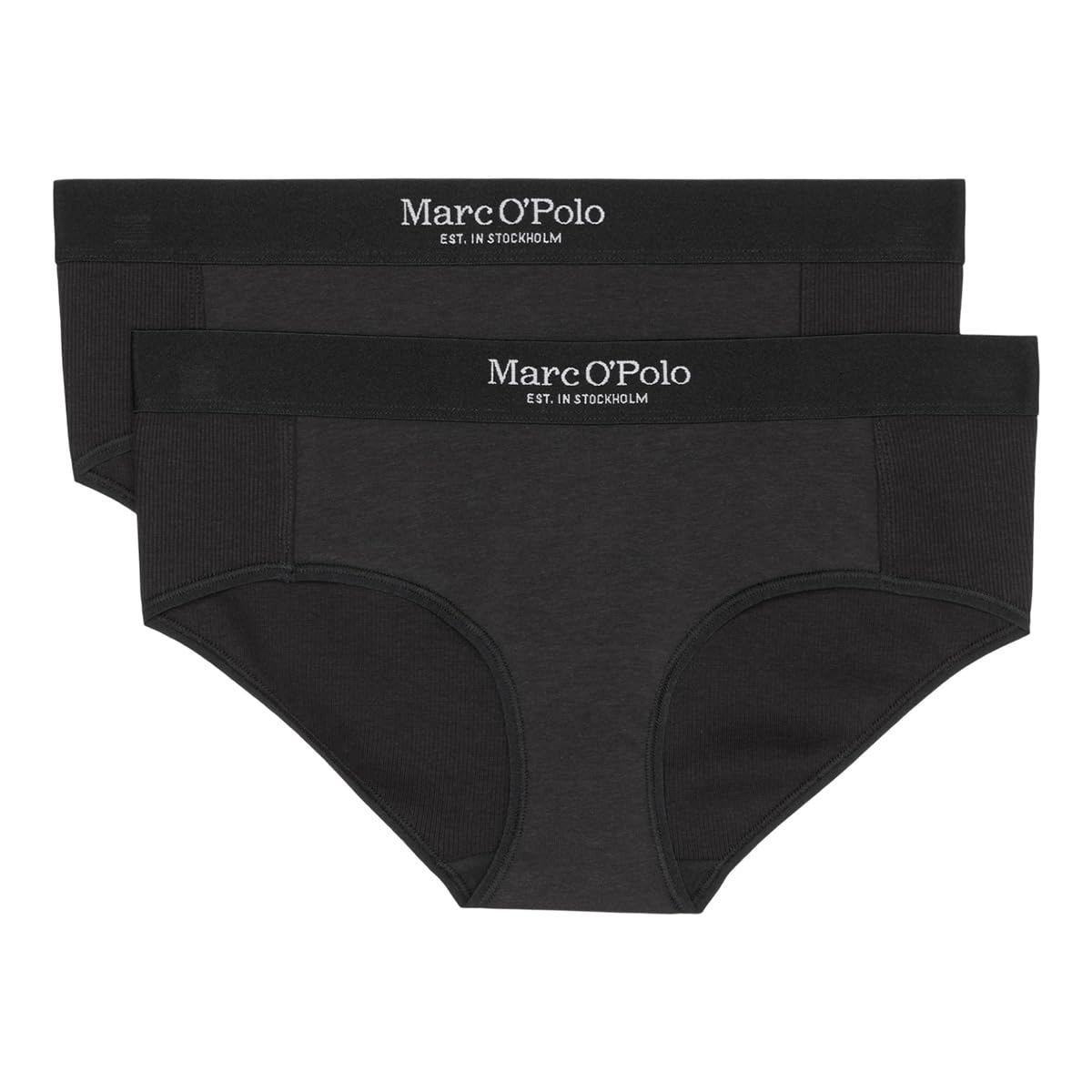 Marc O'Polo Majtki hipsterskie Kobiety Iconic Rib 2-pak Majtek
